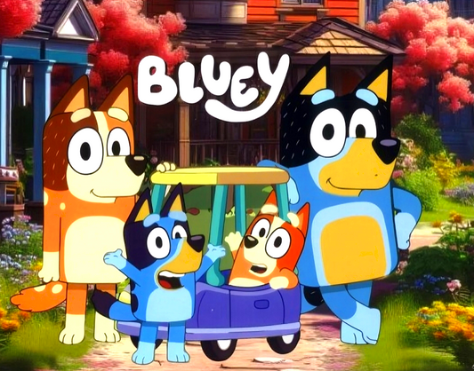 Bluey Spiral Sketchbook