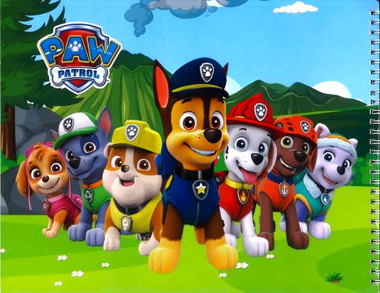 Paw Patrol Spiral Sketchbook
