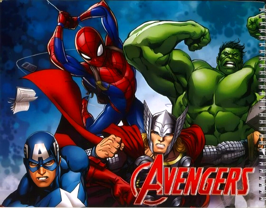 Avengers Spiral Sketchbook