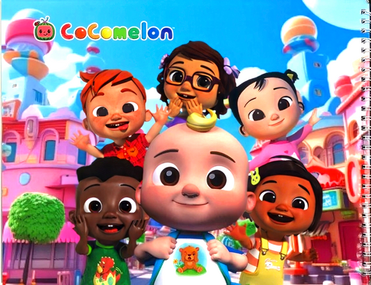 Cocomelon Spiral Sketchbook