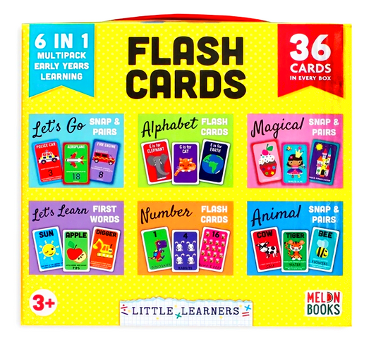Flash Cards Box set 6 in 1