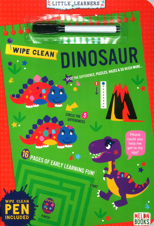 Wipe-Clean: Dinosaur