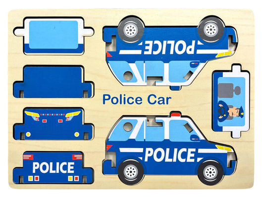 Police Car Wood Puzzle