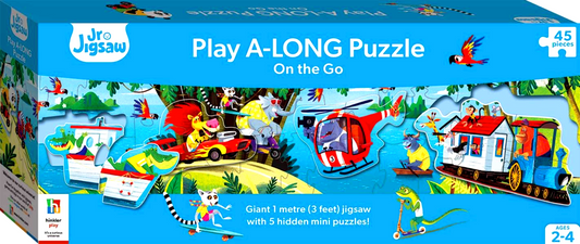 Junior Jigsaws Play-A-Long Puzzles: On The Go