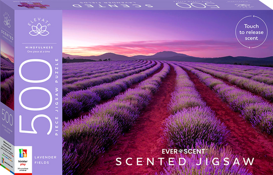 Elevate Scented 500-Piece Jigsaw: Lavender Fields