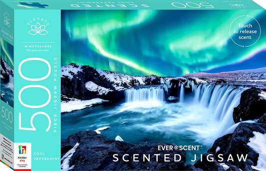 Elevate Scented 500-Piece Jigsaw: Cool Peppermint