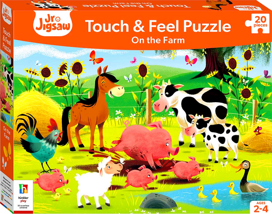 Junior Jigsaw Touch And Feel On The Farm