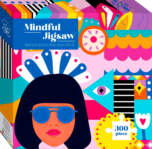 300 Piece Mindful Jigsaw Bright, Bold And Beautiful