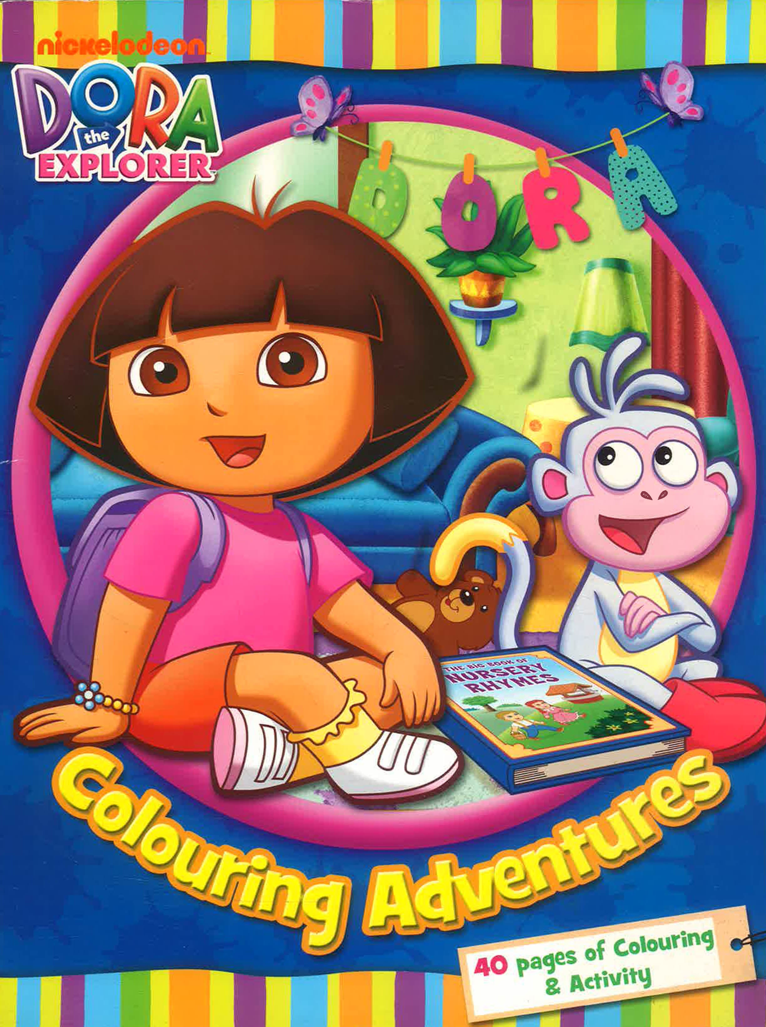 Dora Ink Book Dora The Explorer Coloring Adventures – BookXcess