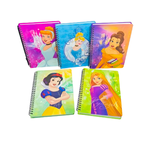 Ps 23201 A5 80S Wire-O Hard Cover Book (Princess)