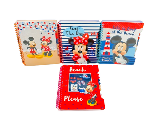 24252 A5 80S Plastic Spiral Fancy Note Book