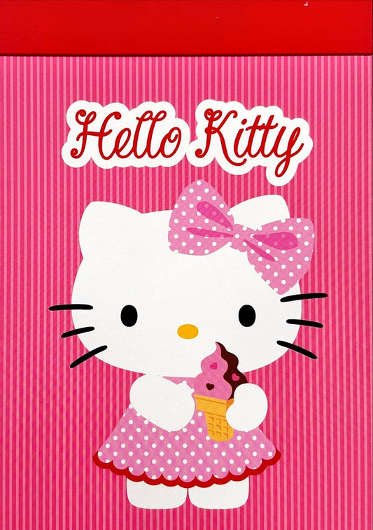 Hk 29555 A6 50S Perforated Flip Pad (Hello Kitty)
