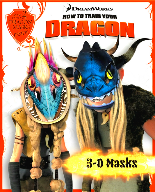 Dream Works: How To Train Your Dragon - 3D Masks Book
