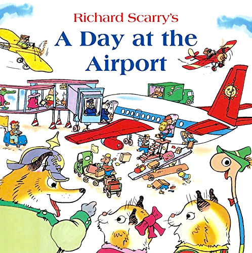 Richard Scarry's: A Day At The Airport by Richard Scarry – book cover