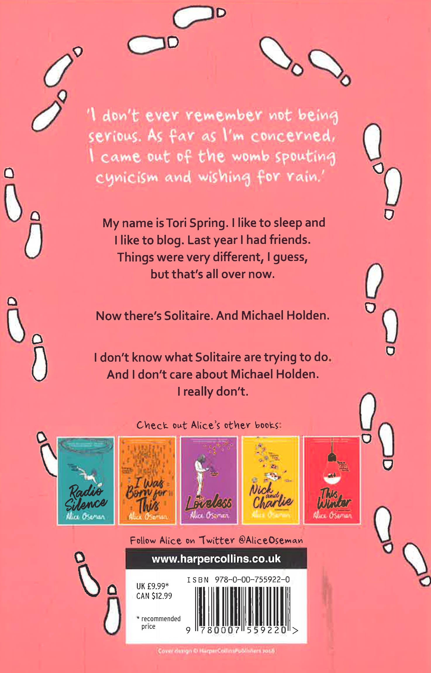 Solitaire Rae Harris Solitaire – BookXcess
