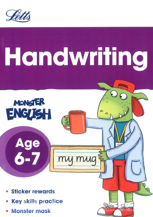 Letts Monster Practice - Handwriting Age 6-7