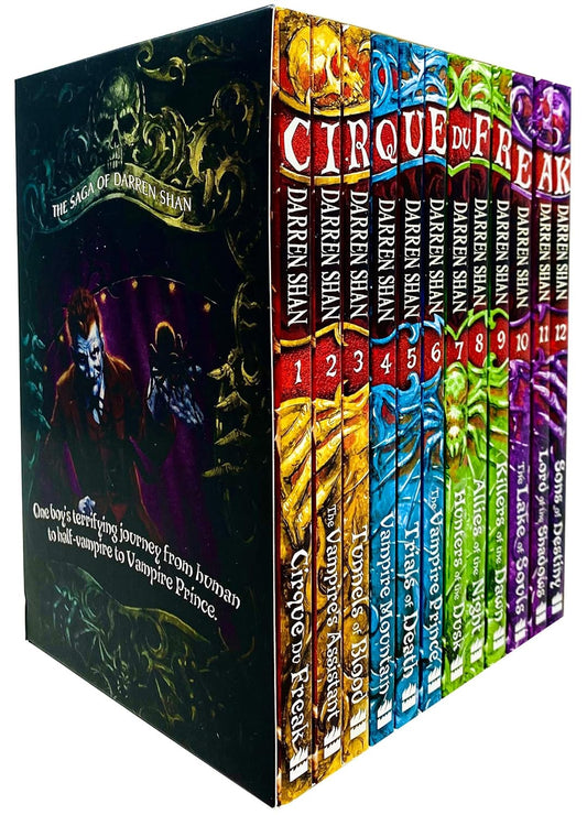 The Saga Of Darren Shan Pack, 12 Books