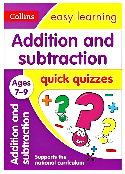 Collins Easy Learning Quick Quizzes Pack Ages 7-9