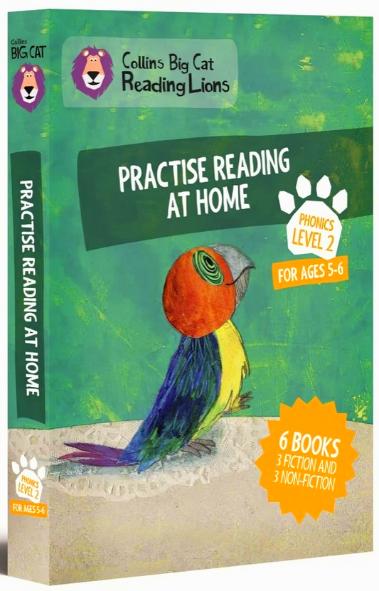 Collins Big Cat Reading Lions: Practise Reading At Home - Level 2