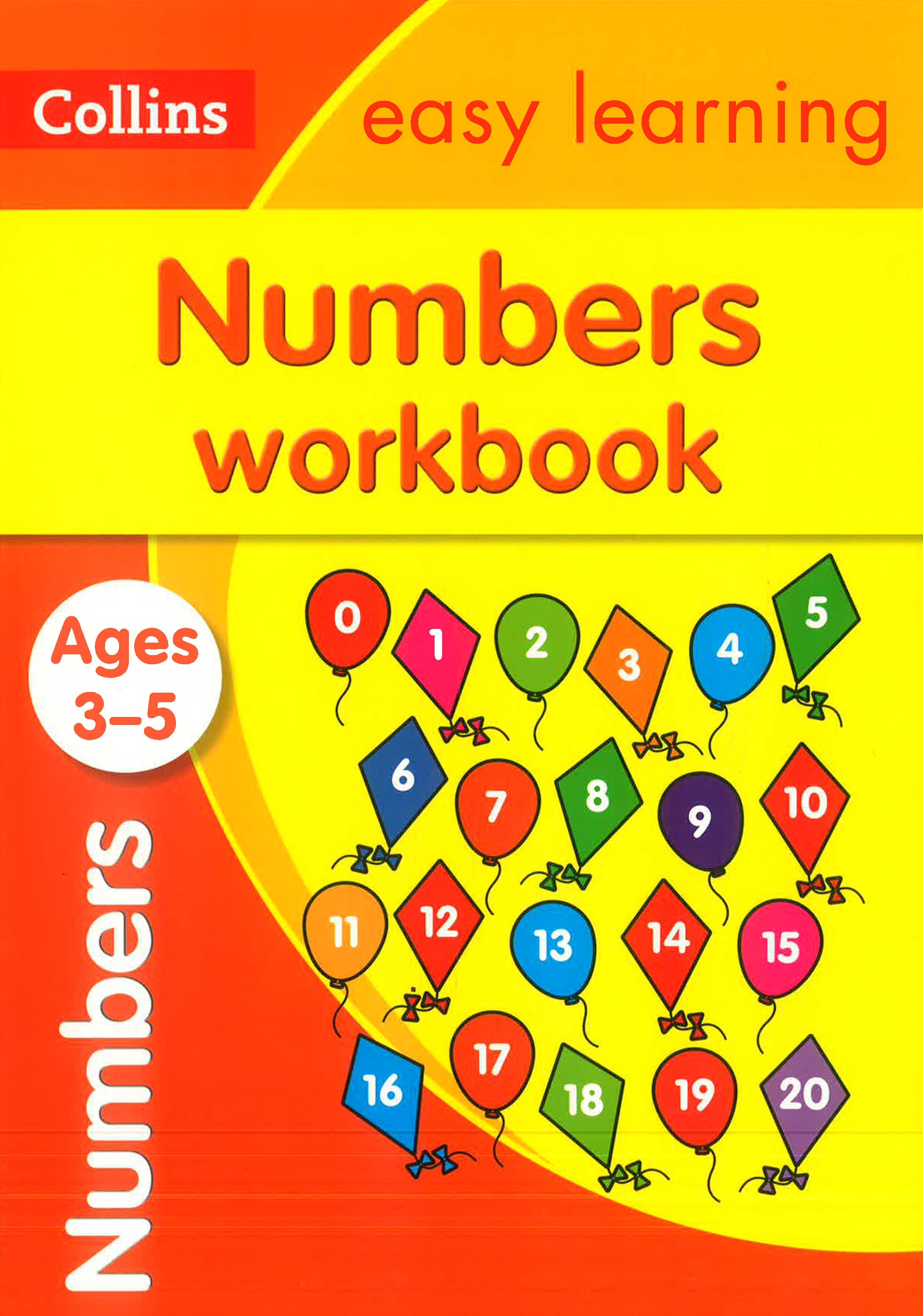 Collins Easy Learning: Numbers Workbook Ages 3-5 – BookXcess