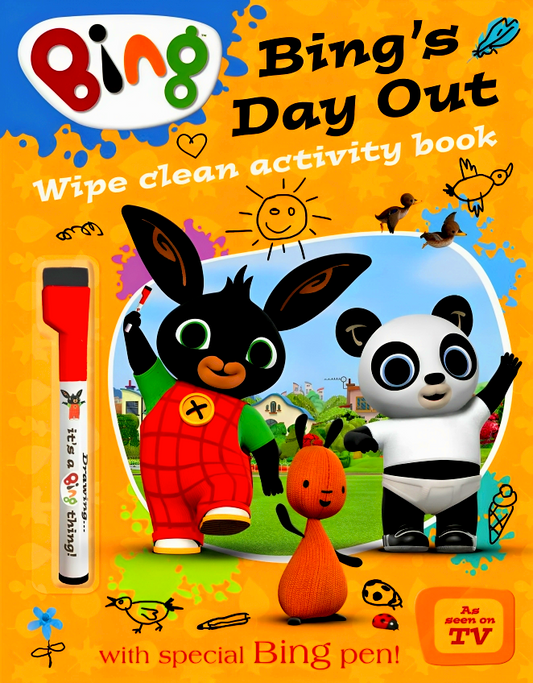 Bing's Day Out: Wipe Clean Activity Book