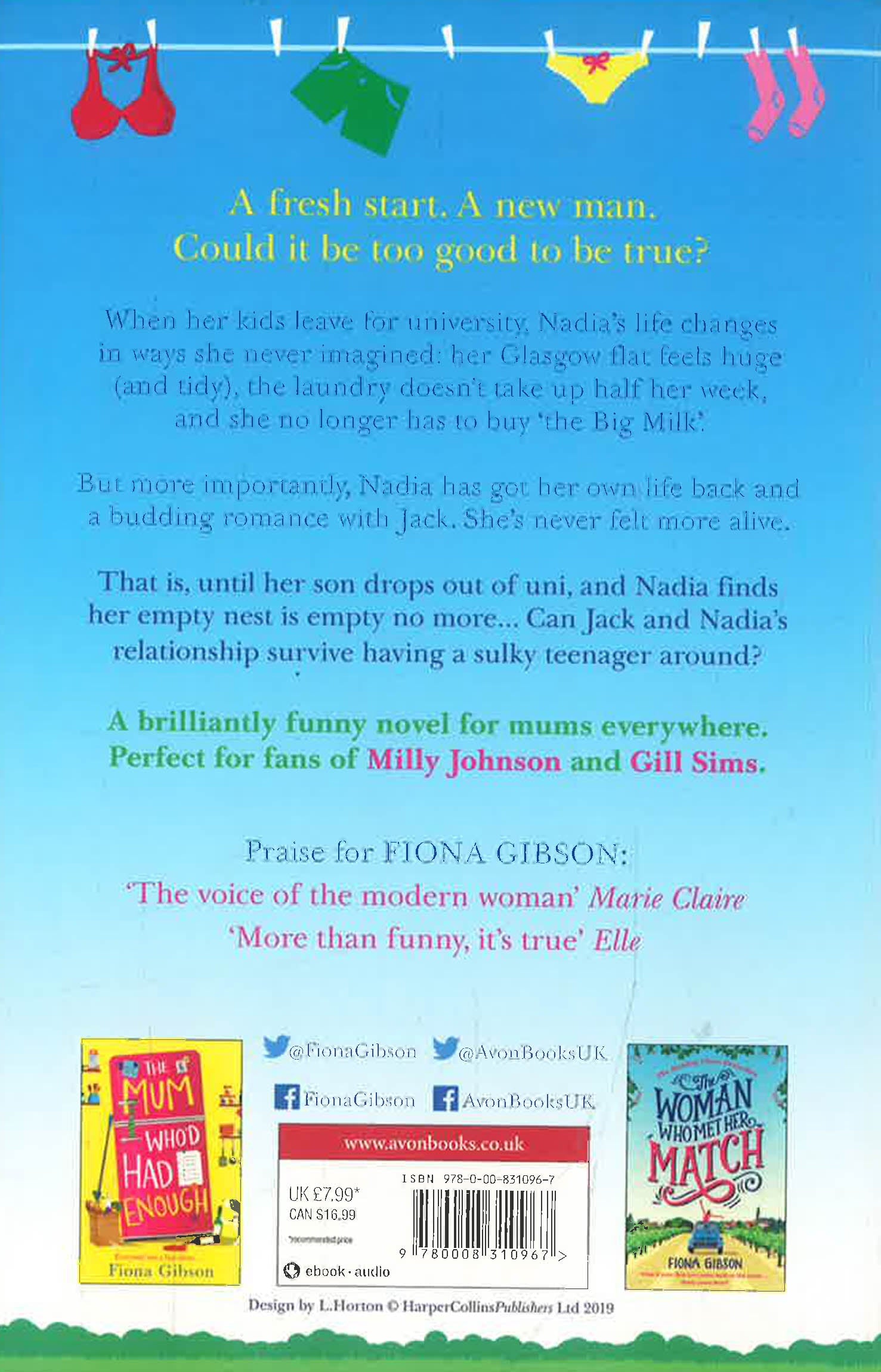 The Mum Who Got Her Life Back by Fiona Gibson – book cover