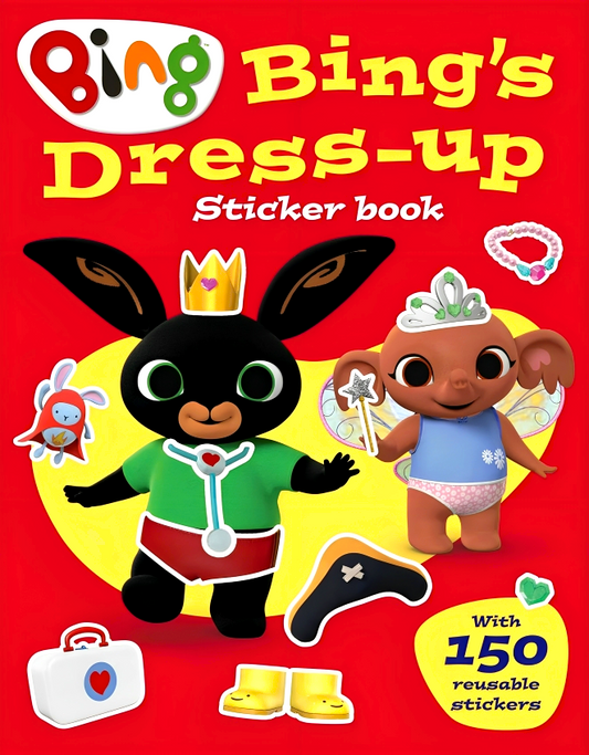 Bing's Dress-Up Sticker Book