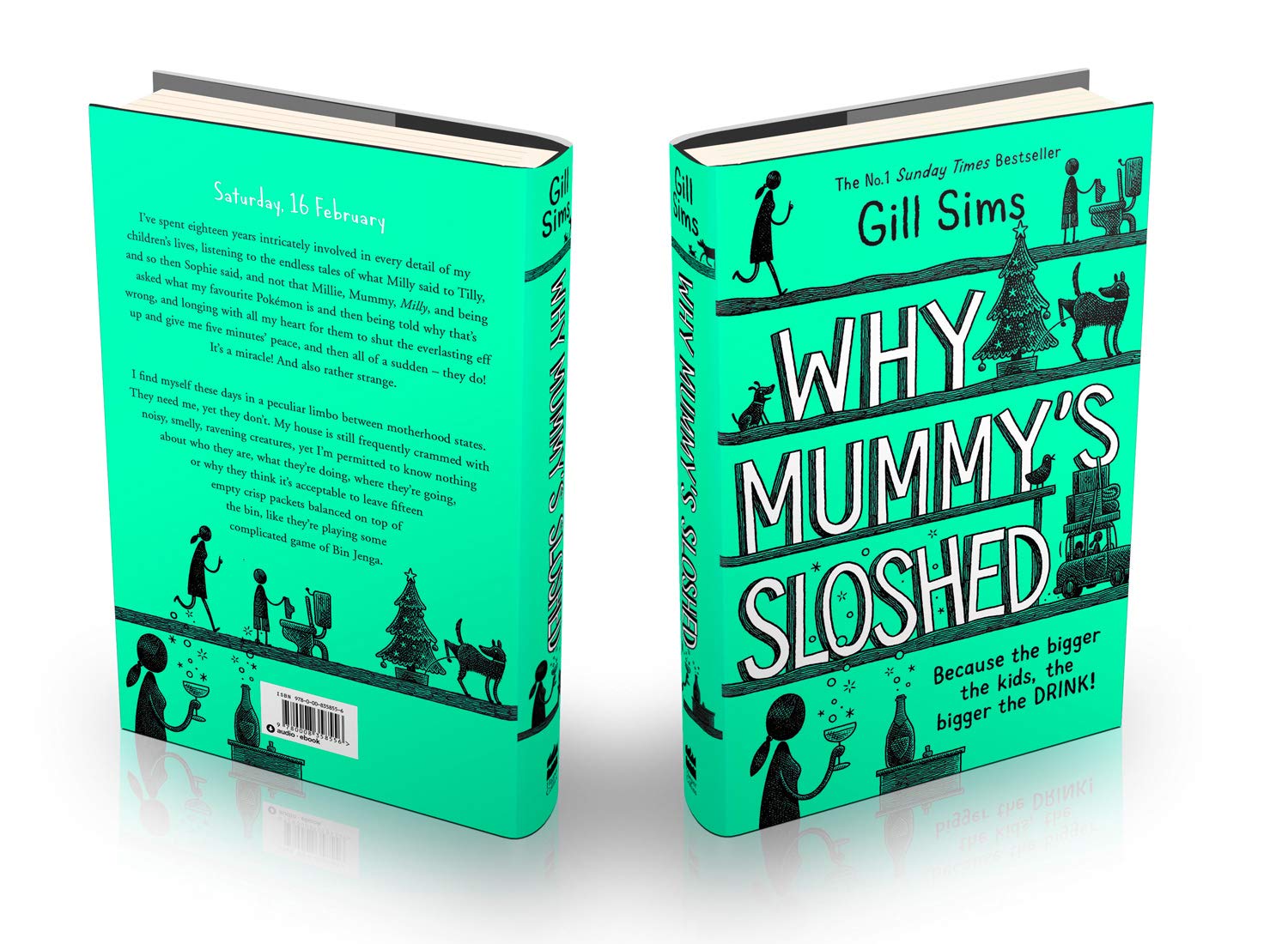 Why Mummy's Sloshed by Gill Sims – book cover