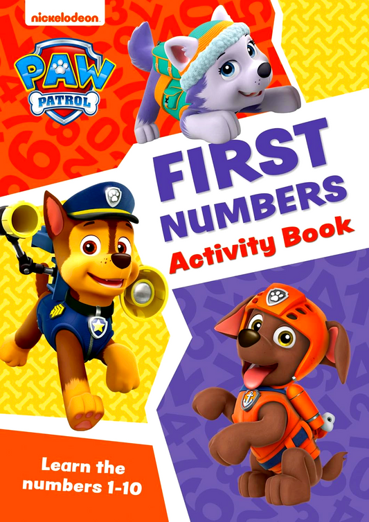 Paw Patrol First Numbers Activity Book
