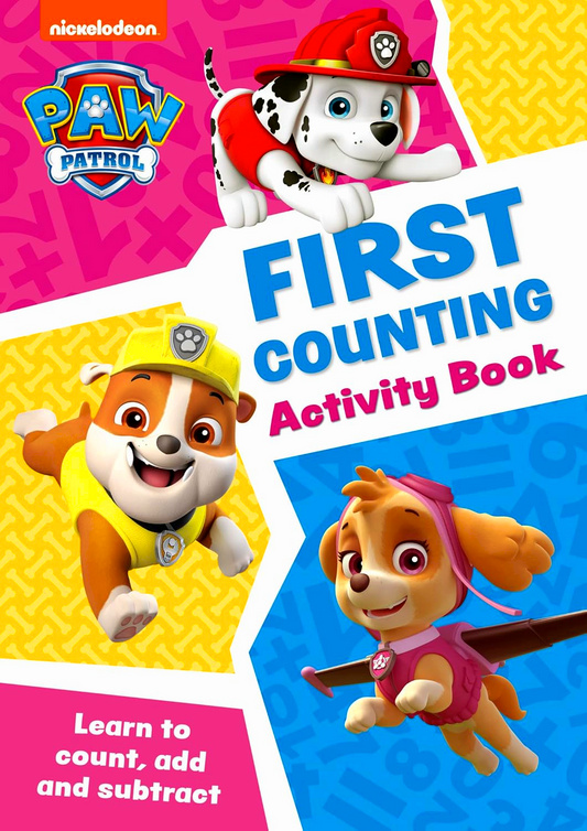 Paw Patrol First Counting Activity Book