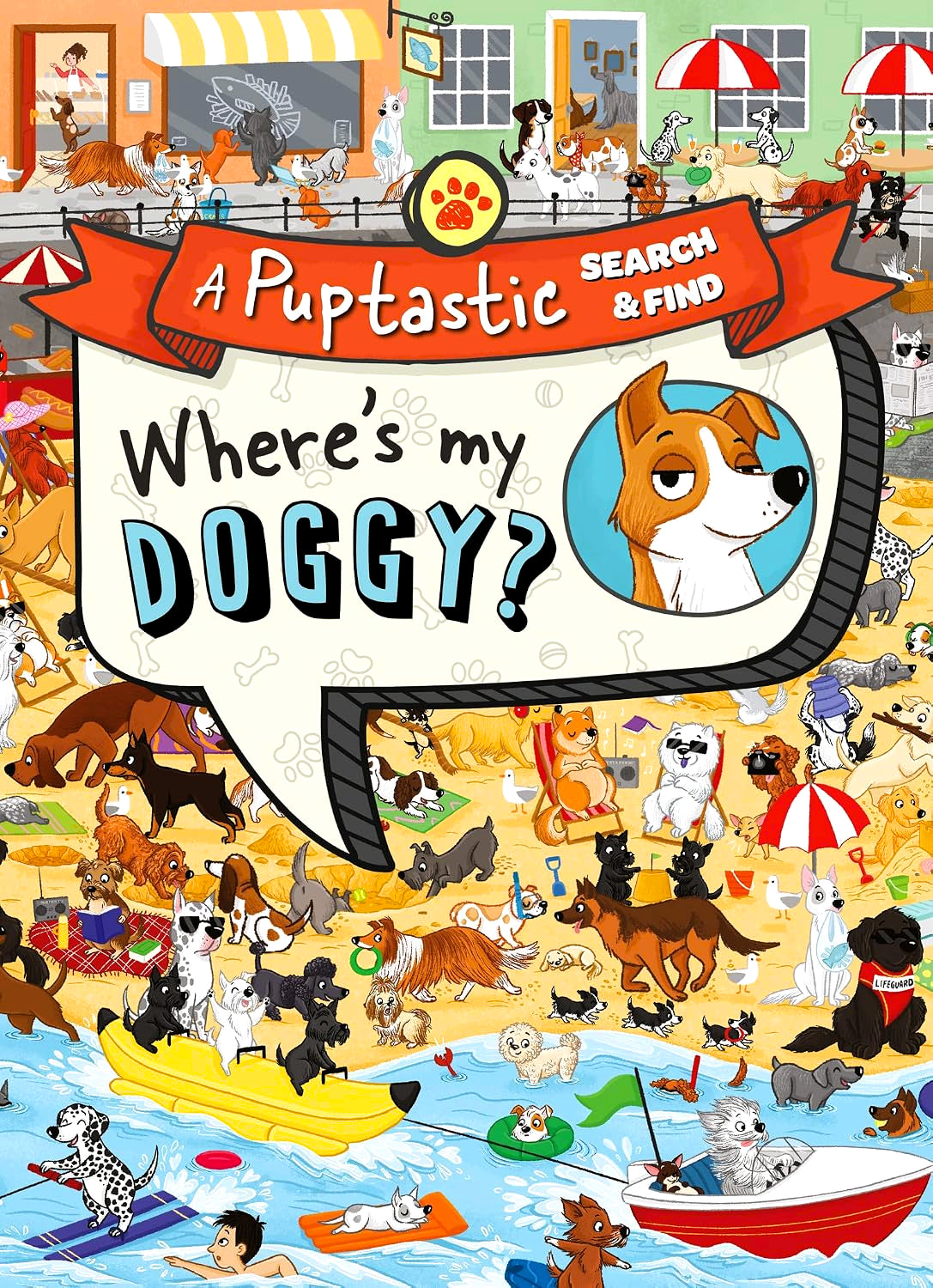 Where’S My Doggy? A Pup-Tastic Search & Find Book by Farshore – book cover