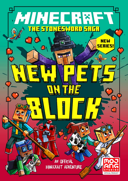 Minecraft: New Pets On The Block (Stonesword Saga, Book 3)
