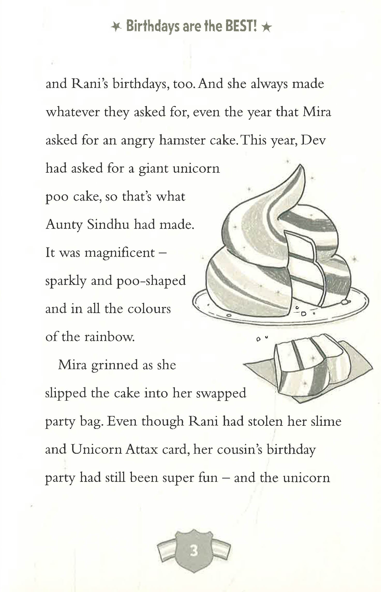The Naughtiest Unicorn And The Birthday Party by Pip Bird – book cover