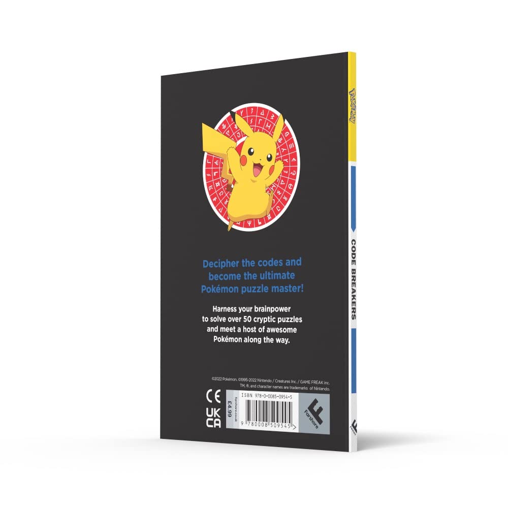 Pokemon Card Code Breaking Pokemon Code Breakers: 100% Official! Crack Over 50 Codes And Puzzles ...