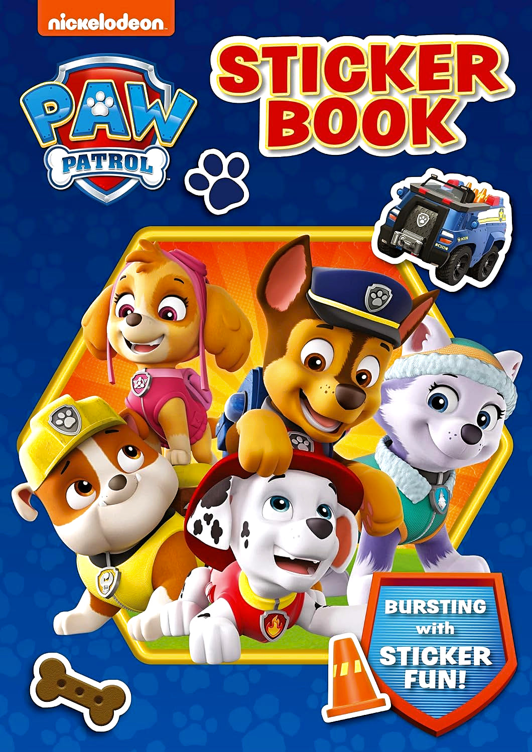 Nickelodeon Paw Patrol Sticker Book by Paw Patrol – book cover