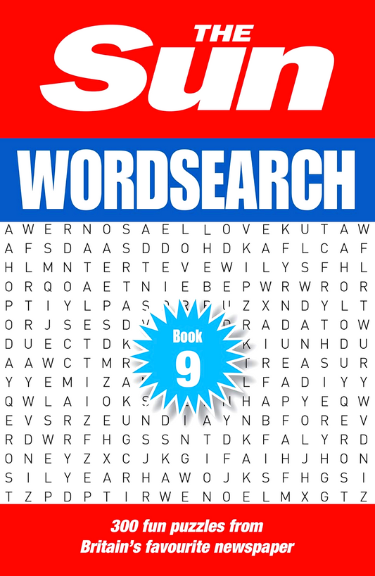 The Sun Wordsearch Book 9: 300 Fun Puzzles From Britain’S Favourite Newspaper