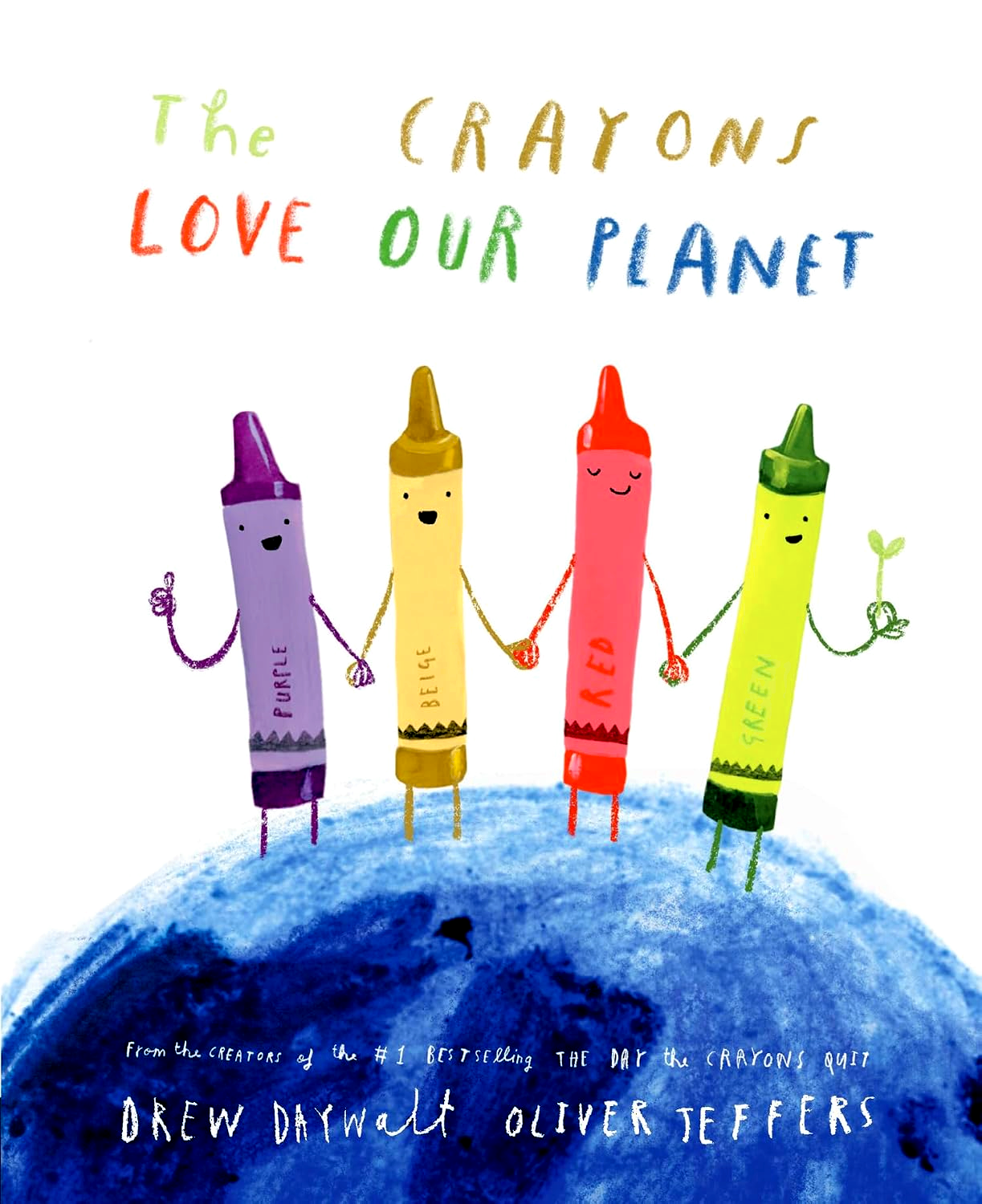 Crayons Love Our Planet by Drew Daywalt – book cover