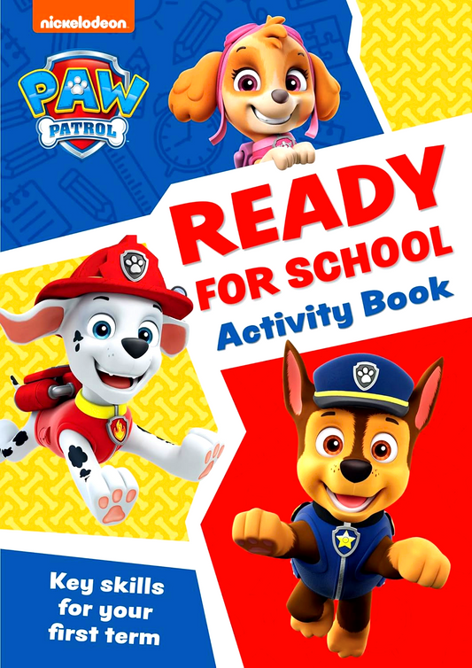Paw Patrol Ready For School Activity Book