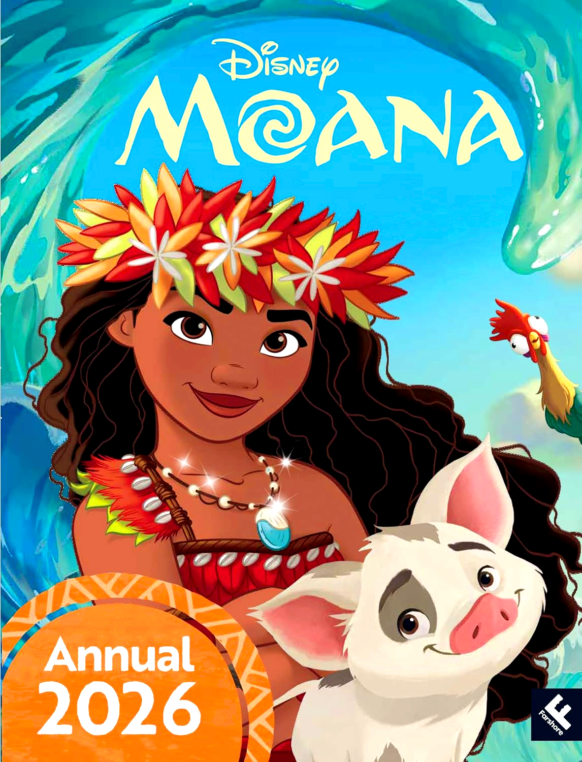 Disney Moana Annual 2026 by Disney – book cover