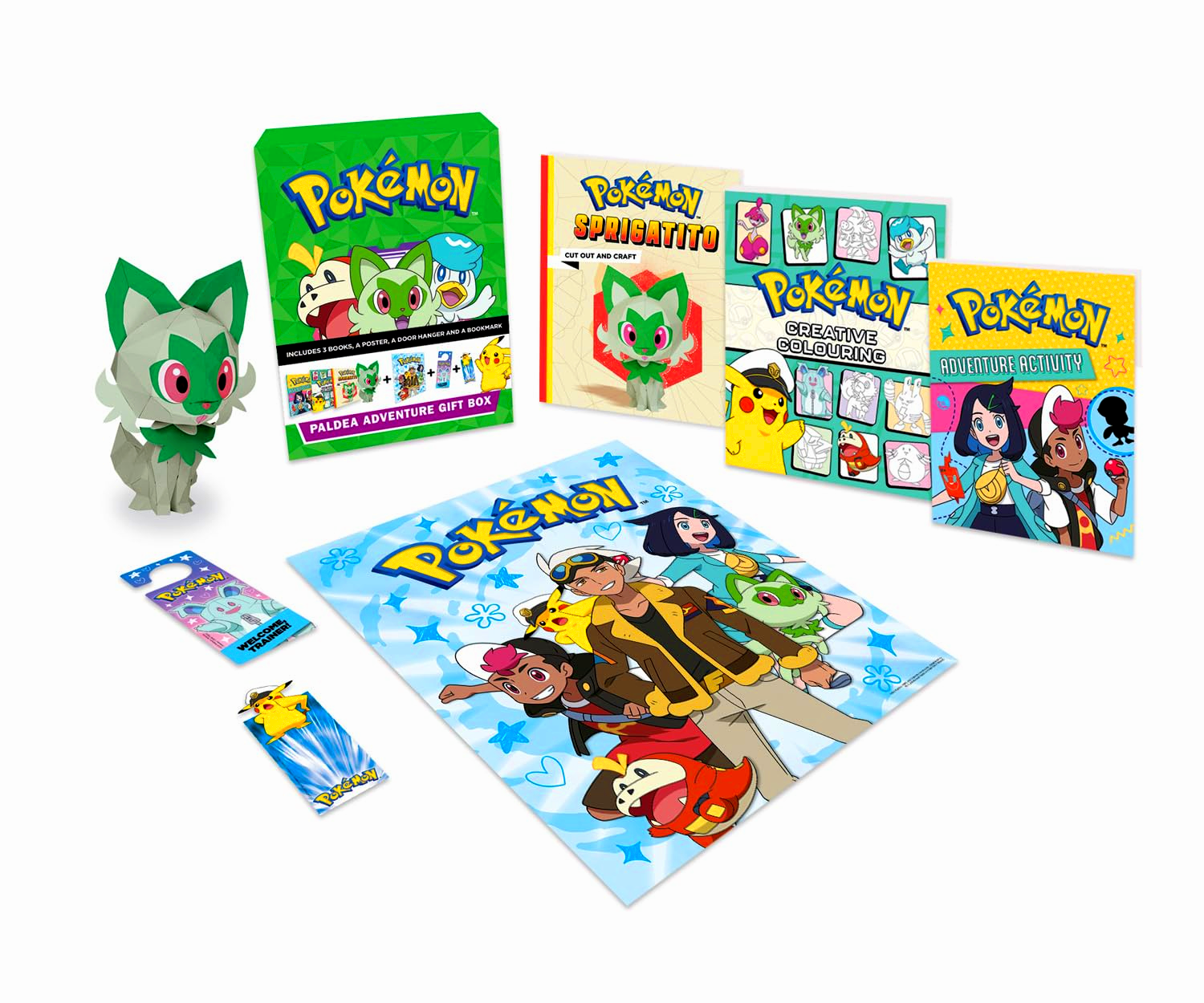 Pokemon: Paldea Adventure Gift Box by Pokemon – book cover