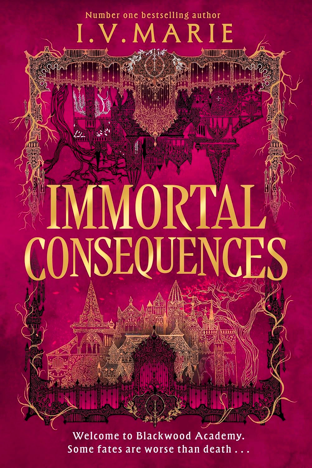 Immortal Consequences by I.V. Marie – book cover