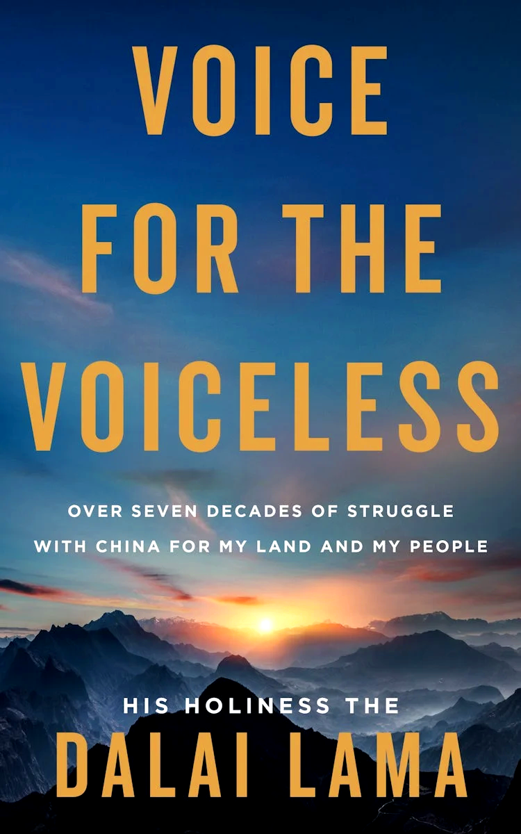Voice for the Voiceless: Over Seven Decades of Struggle with China for My Land and My People by His Holiness The Dalai Lama – book cover