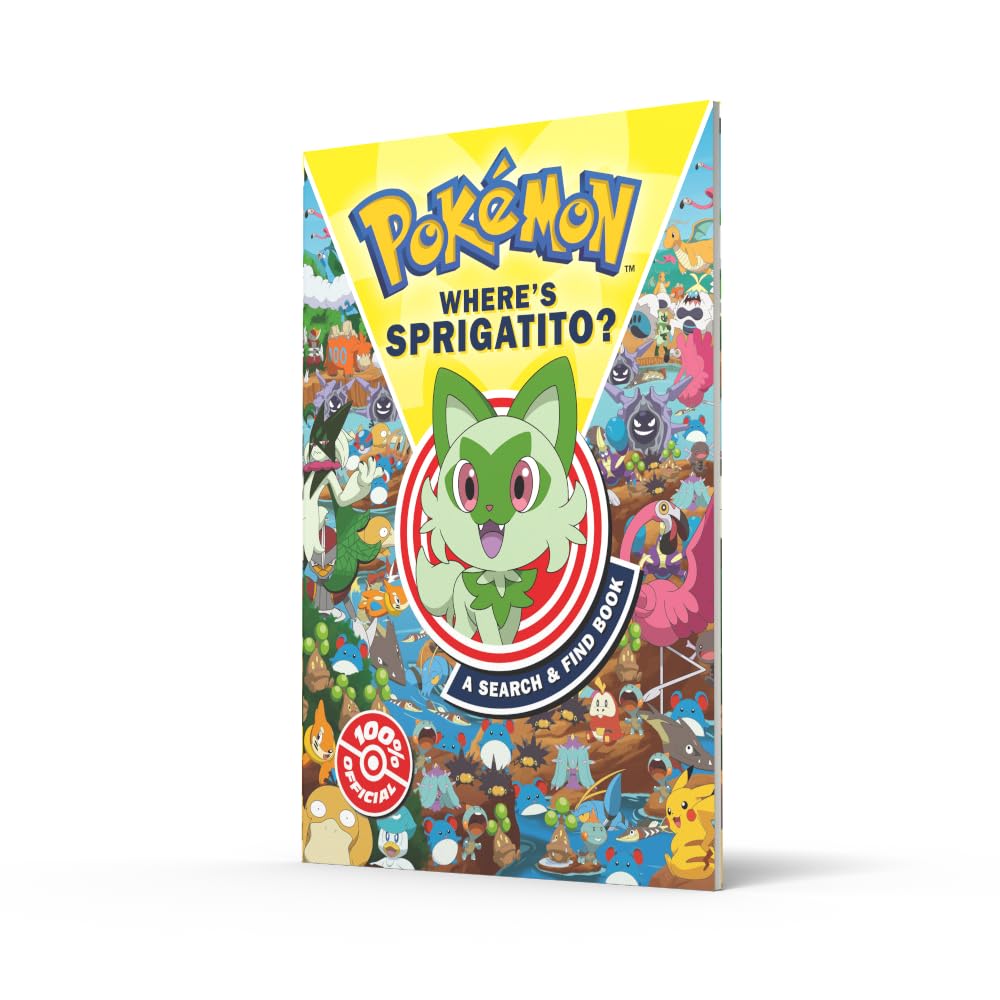 Pokemon Where's Sprigatito by Pokemon – book cover