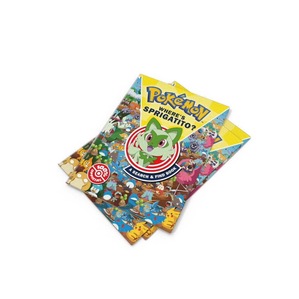 Pokemon Where's Sprigatito by Pokemon – book cover