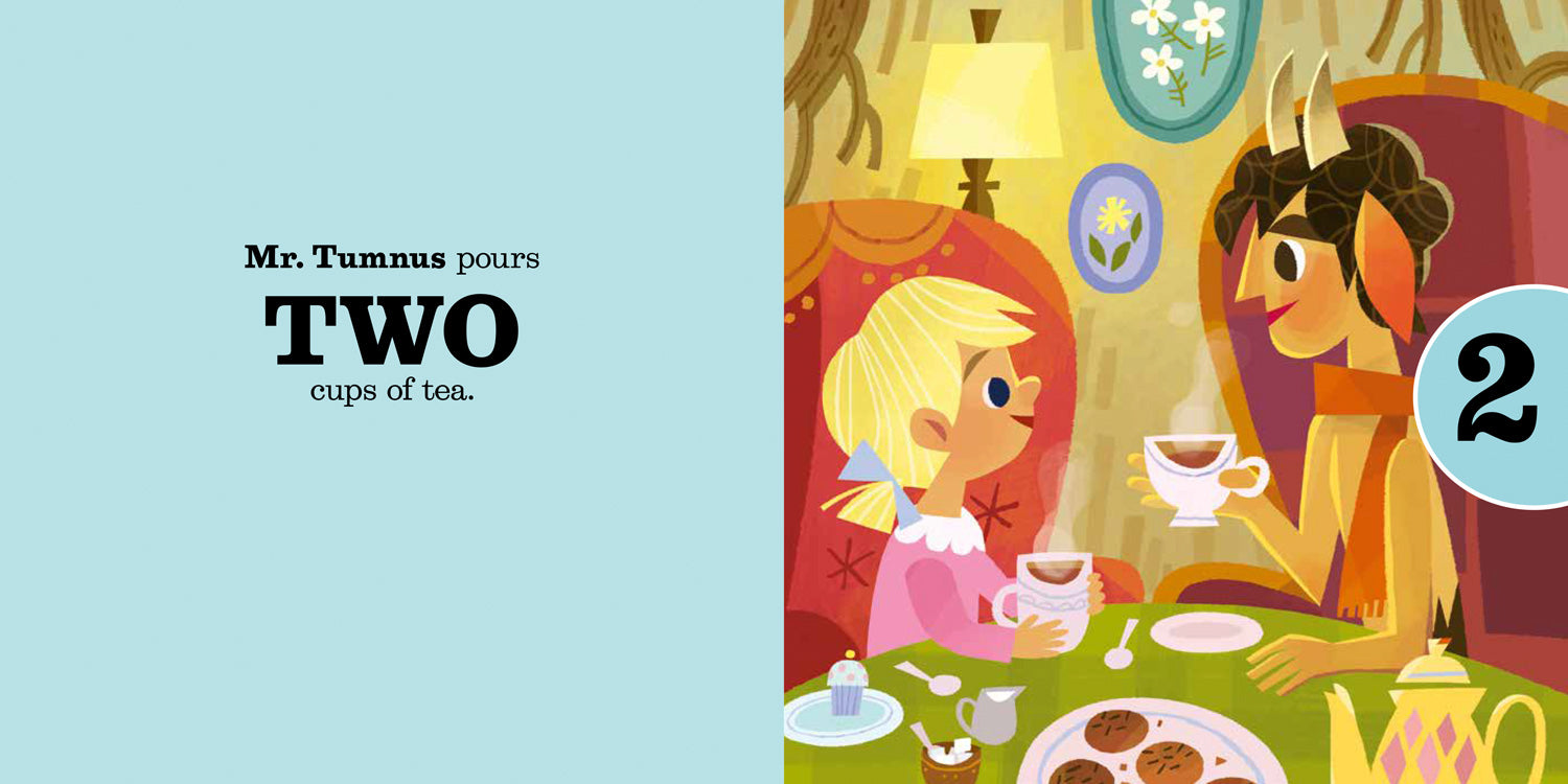 World Of Narnia: A Counting Book by C. S. Lewis – book cover