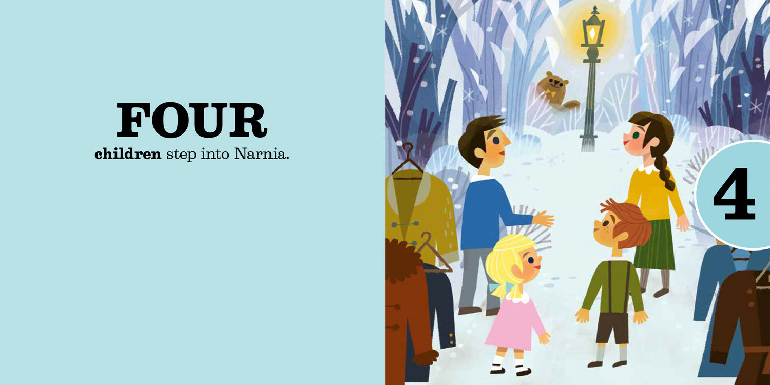 World Of Narnia: A Counting Book by C. S. Lewis – book cover