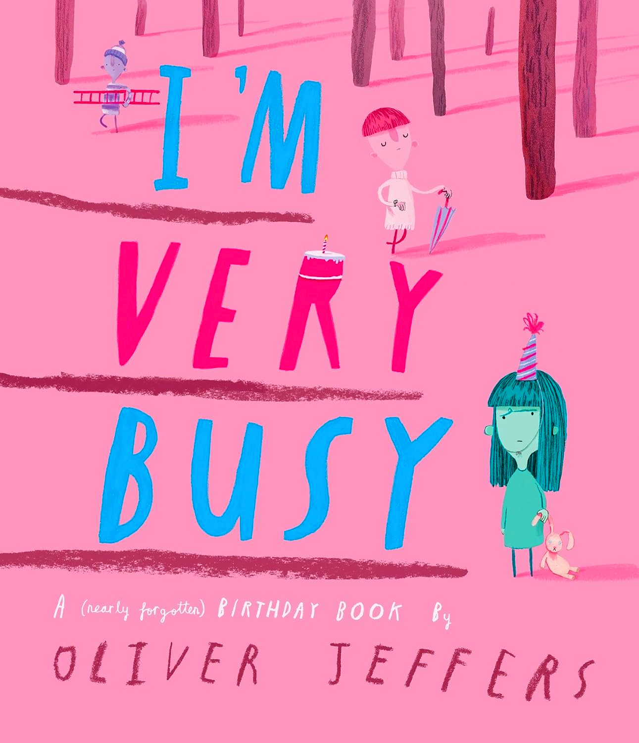 I'm Very Busy by Oliver Jeffers – book cover