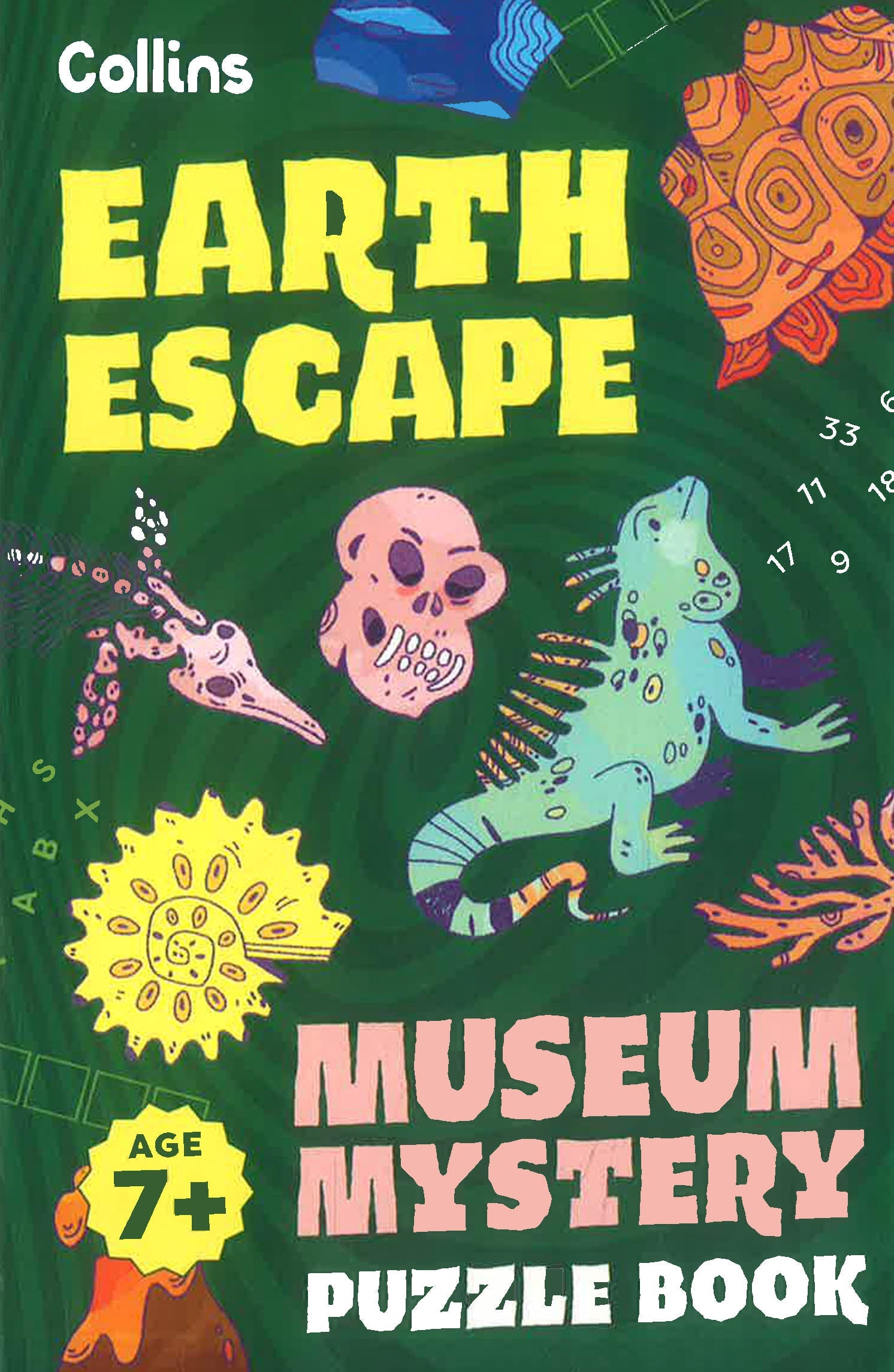 Collins Earth Escape: Museum Mystery Puzzle Book by Tom Bolton – book cover