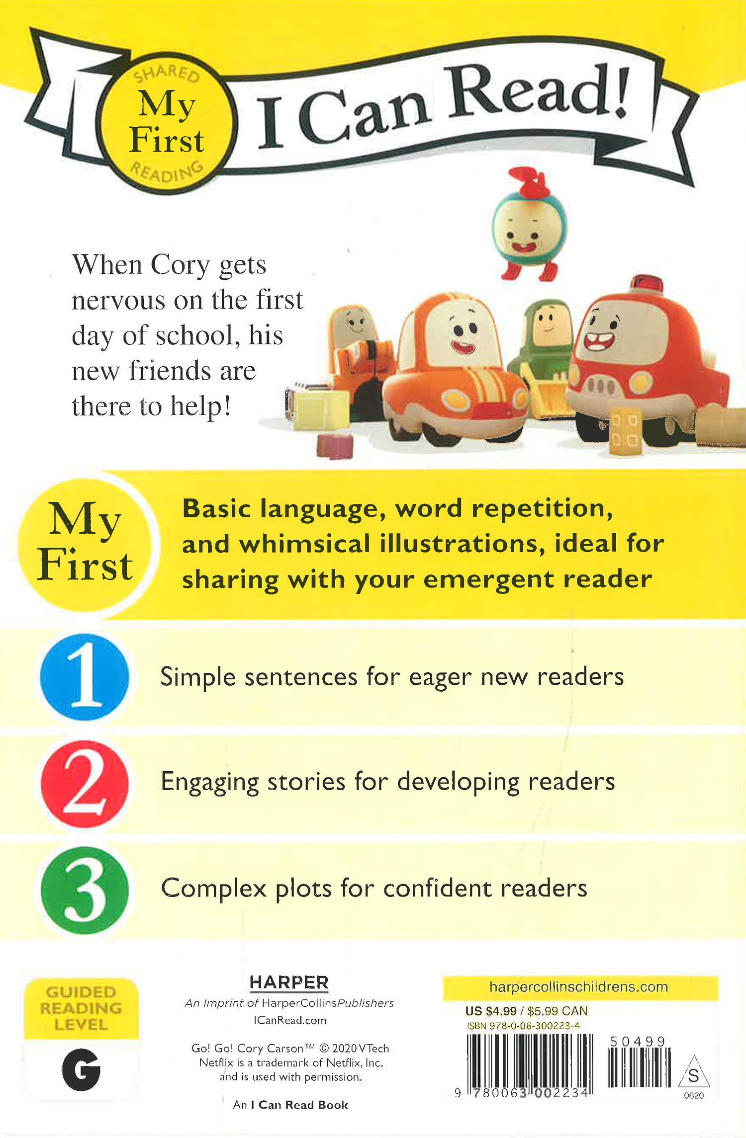 Cory Path I Can Read My First Go! Go! Cory Carson – BookXcess