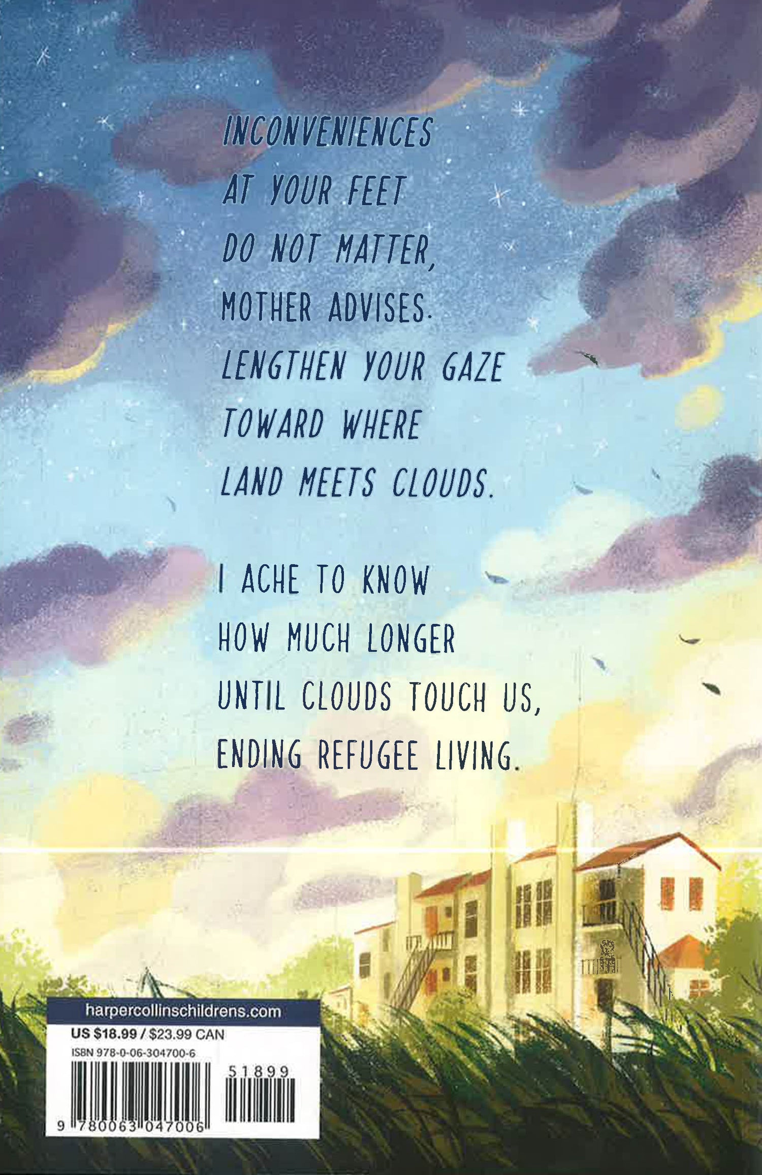 When Clouds Touch Us by Thanhha Lai – book cover